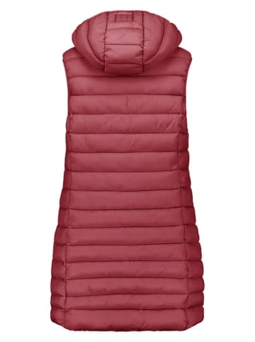 ANAPURNA Doorgestikte bodywarmer "Vakitalana Long'' bordeaux