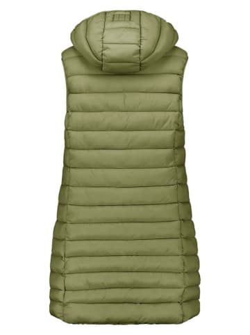 ANAPURNA Doorgestikte bodywarmer "Vakitalana Long'' groen