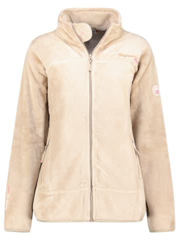 ANAPURNA Fleece vest "Uternel'' beige