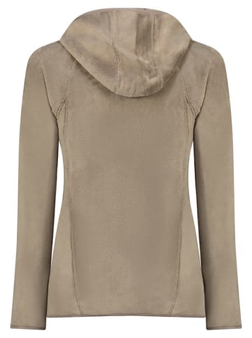 ANAPURNA Fleece vest "Uternel" taupe