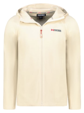 ANAPURNA Kurtka polarowa "Tugoodana" w kolorze kremowym