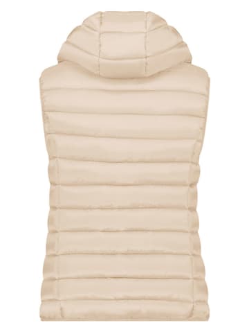 ANAPURNA Doorgestikte bodywarmer "Vakitalana" beige