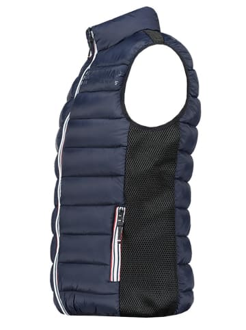 ANAPURNA Doorgestikte bodywarmer "Vakashana" donkerblauw
