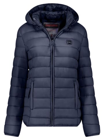 ANAPURNA Doorgestikte jas "Akitalana" donkerblauw
