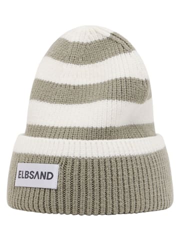 ELBSAND Beanie "Norid" wit/beige