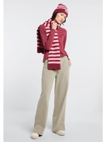 ELBSAND Beanie "Norid" in Rot/ Pink