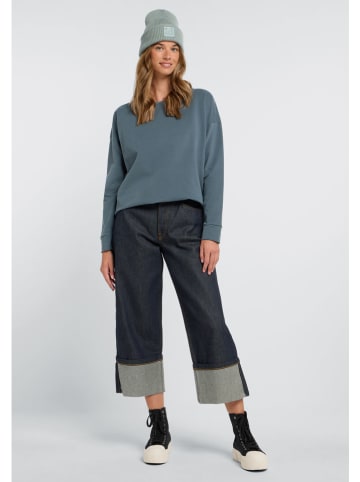 ELBSAND Sweatshirt "Riane" in Graublau