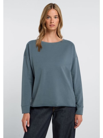 ELBSAND Bluza "Riane" w kolorze szaroniebieskim