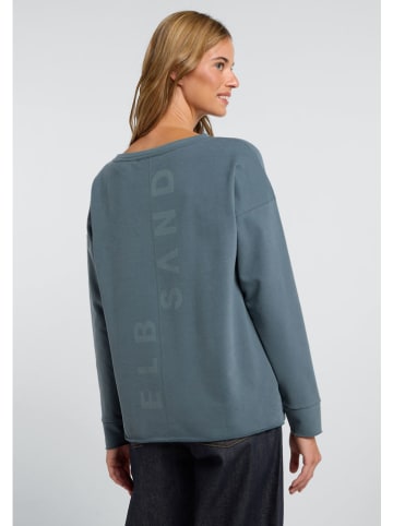 ELBSAND Bluza "Riane" w kolorze szaroniebieskim