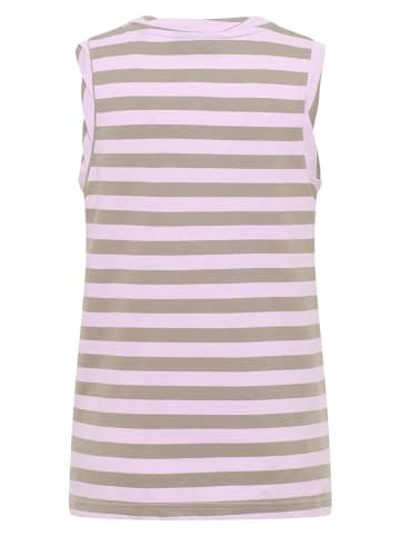 ELBSAND Top "Meevis" in Rosa/ Taupe