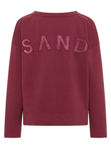 ELBSAND Sweatshirt "Aleah" bordeaux