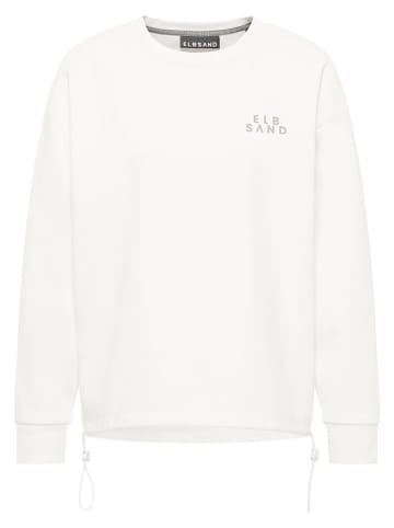 ELBSAND Sweatshirt "Caris" in Weiß