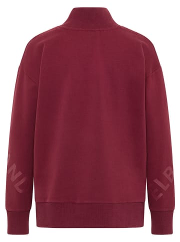 ELBSAND Sweatshirt "Linna" in Bordeaux