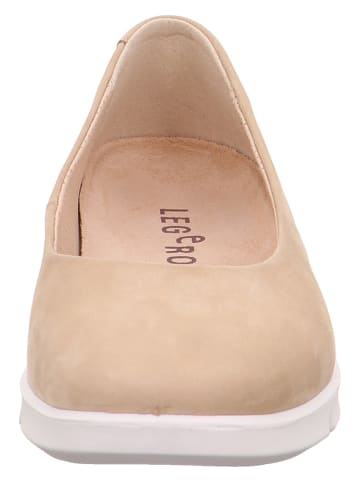 Legero Leren ballerina's "Lucca" beige
