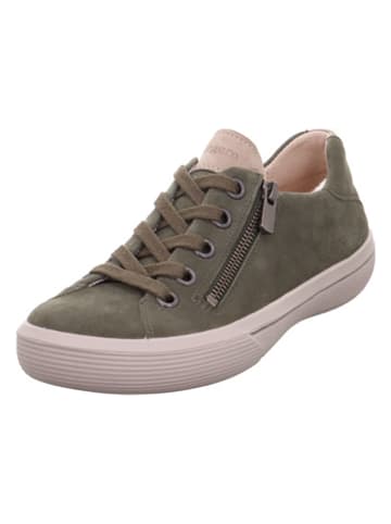 Legero Skórzane sneakersy "Fresh" w kolorze khaki