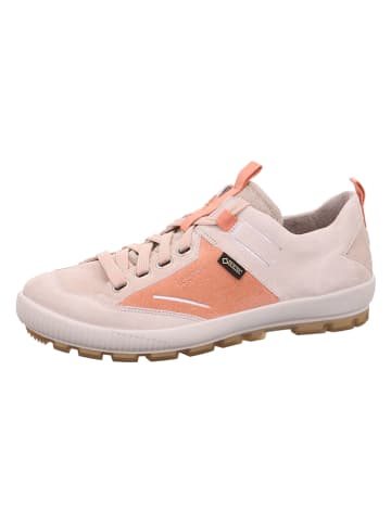 Legero Leren trekkingschoenen "Tanaro" beige/oranje