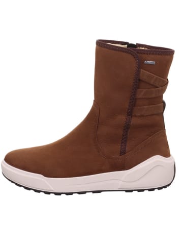 Legero Leren boots "Cosy Snuff" bruin
