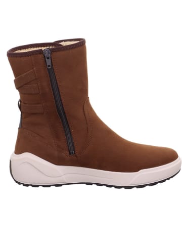 Legero Leder-Boots "Cosy Snuff" in Braun