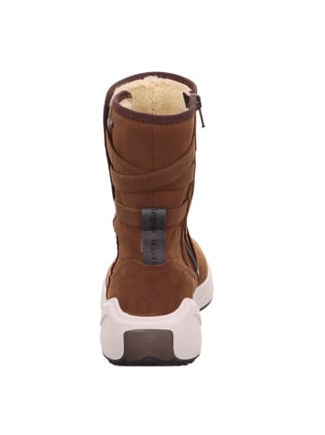 Legero Leder-Boots "Cosy Snuff" in Braun