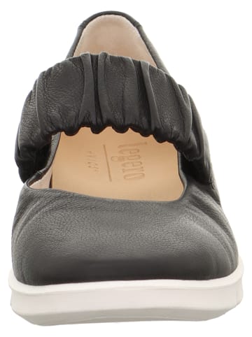 Legero Leren ballerina's "Lucca" zwart