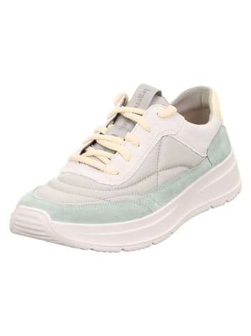 Legero Sneakers in Weiß/ Gelb/ Hellblau