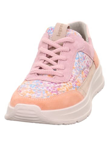 Legero Leder-Sneakers "Sprinter" in Bunt/ Rosa