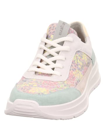 Legero Leder-Sneakers "Sprinter" in Bunt/ Grün