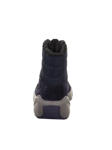 Legero Skórzane botki "Cosy Oceano" w kolorze granatowym