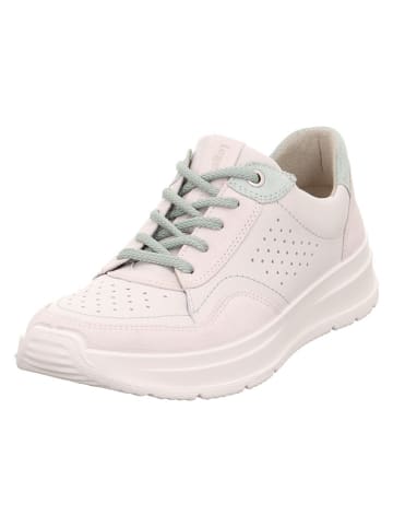 Legero Leder-Sneakers "Sprinter" in Creme/ Grün