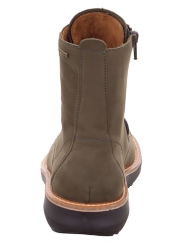 Legero Leder-Stiefeletten "Harmony" in Khaki