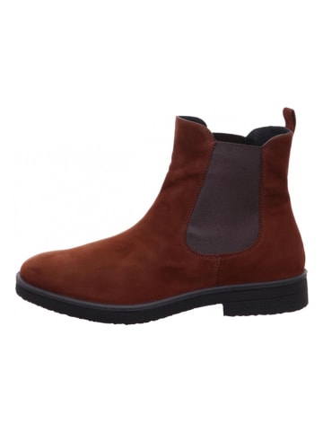 Legero Leder-Chelsea-Boots in Braun