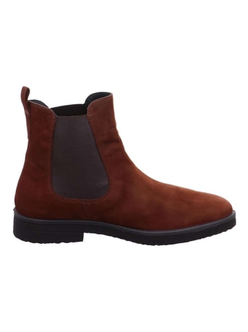 Legero Leder-Chelsea-Boots in Braun
