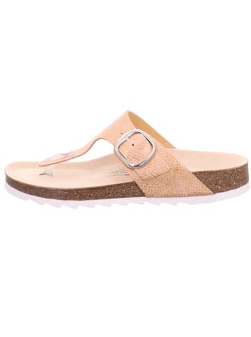 Legero Leren teenslippers "Clear" lichtroze