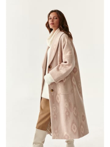 TATUUM Wełniany płaszcz w kolorze beżowym