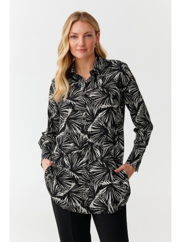 TATUUM Bluse in Schwarz/ Weiß