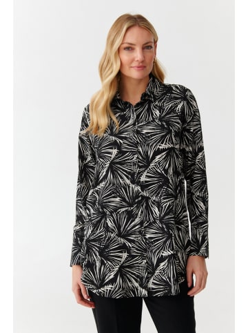 TATUUM Bluse in Schwarz/ Weiß