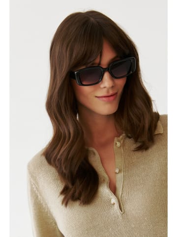 TATUUM Damen-Sonnenbrille in Schwarz/ Dunkelblau