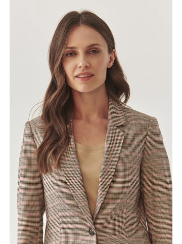 TATUUM Blazer in Schwarz/ Pink/ Braun