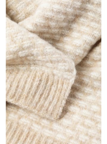 TATUUM Sjaal "Sapina" met wollen andeel taupe - (L)190 x (B)37 cm