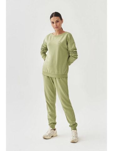 TATUUM Spodnie dresowe w kolorze jasnozielonym