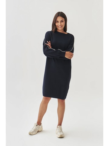 TATUUM Strickkleid in Dunkelblau