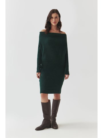 TATUUM Strickkleid in Dunkelgrün