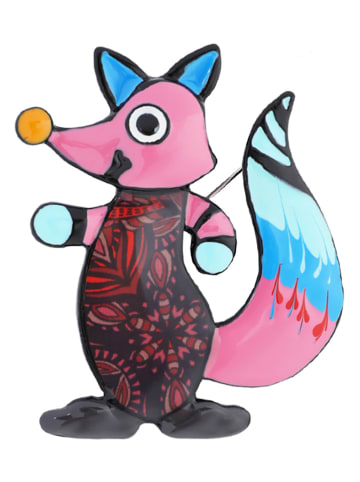 TATUUM Broche meerkleurig