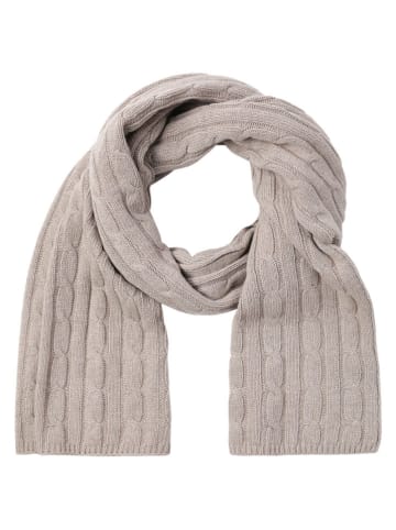 TATUUM Szal "Gorita" w kolorze szarobrązowym - 170 x 43 cm