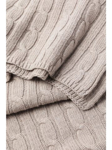 TATUUM Sjaal "Gorita" met wollen andeel taupe - (L)170 x (B)43 cm