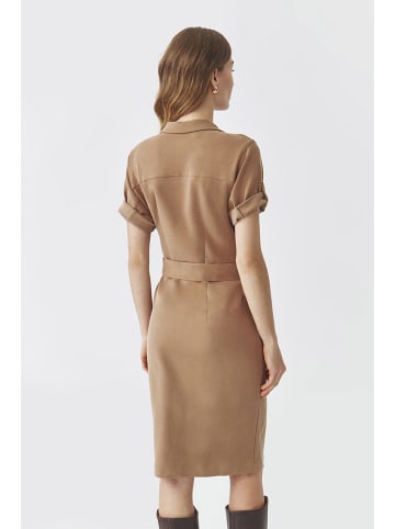 TATUUM Kleid in Hellbraun