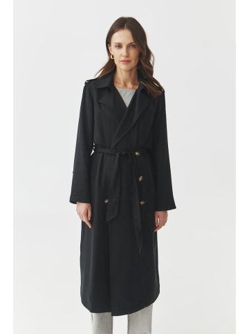 TATUUM Trenchcoat in Schwarz
