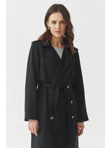 TATUUM Trenchcoat in Schwarz