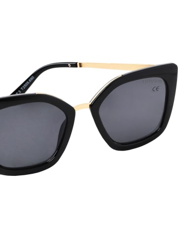 TATUUM Damskie okulary przeciwsłoneczne w kolorze czarno-niebieskim