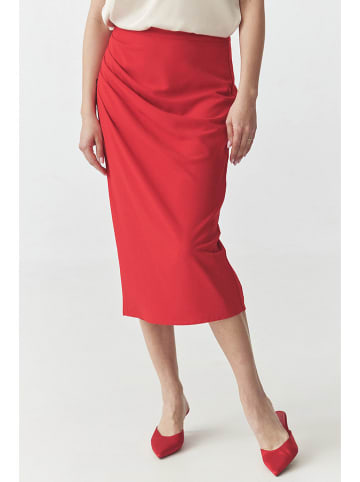 TATUUM Spódnica "Sinia" w kolorze czerwonym